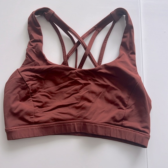 Lululemon Free To Be Serene Bra brown size 6 MATCHING pant available - Picture 1 of 2